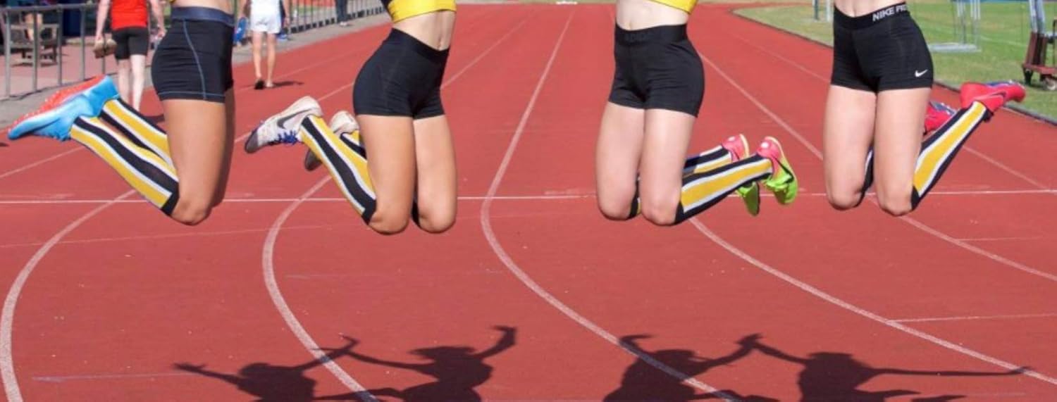 Go2Socks GO2 Team Gear Compression Socks for Men Women Nurses Runners 15-20 mmHg (Medium) - Best Performance Recovery Circulation Stamina Maternity Travel - (PK L) - Image 4