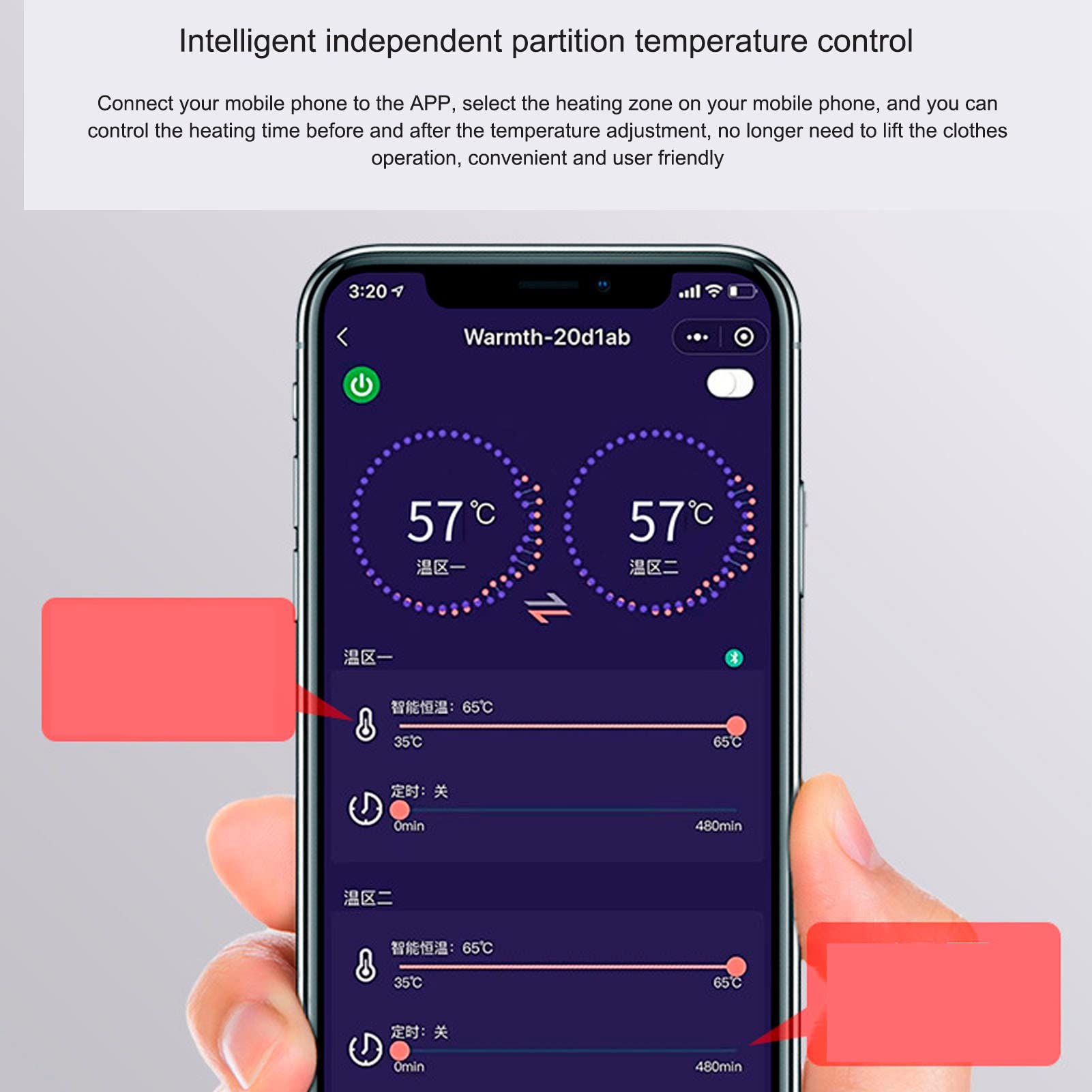 Pilipane Smart Infrared Heated Underwear Top, APP Controlled, Round Neck, 12 Zone Electric Heating for Balanced Warmth(XL)