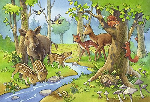 Ravensburger 09117 - gli Animali della Foresta