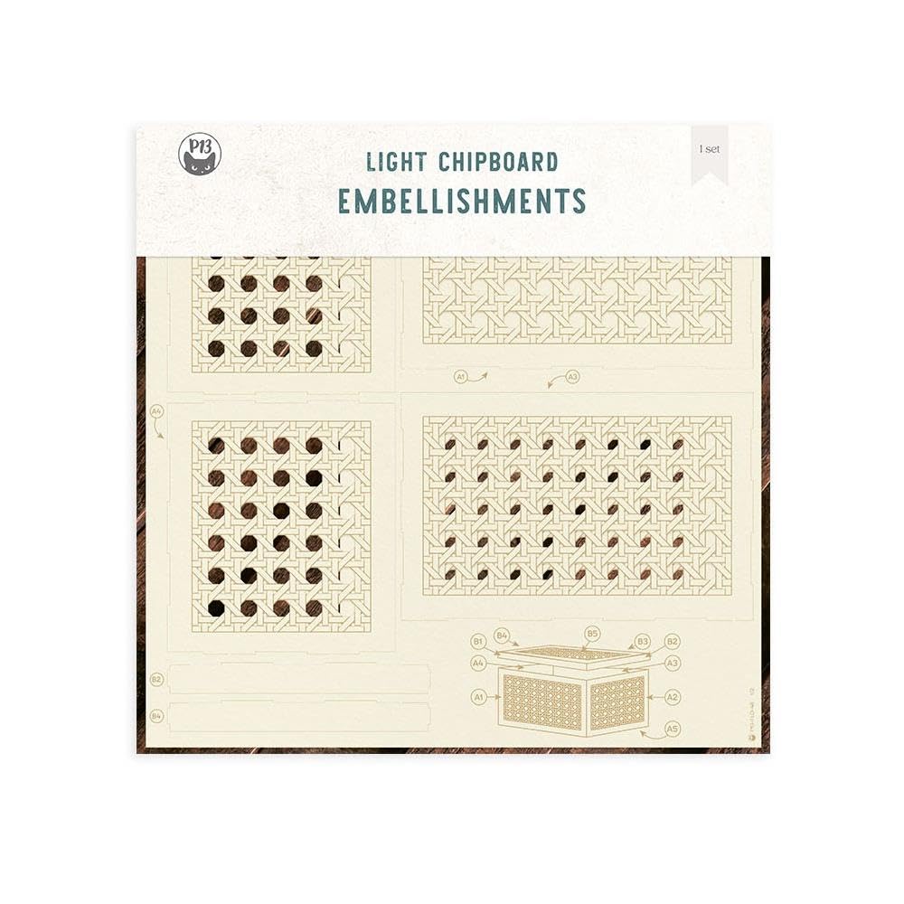 Flowerish Light Chipboard Shaker Base 6