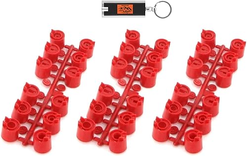 3 boquillas estándar Hunter RED para la serie PGP, juego de 3 boquillas para rotores PGP, serie PGP-ADJ, no ultra, cabezales de aspersor PGP