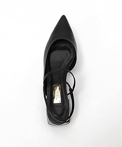 【美品】　GRISEポインテッドストラップスリングバック　22㎝ ミュール GRISEポインテッドストラップスリングバック 22㎝ ミュール