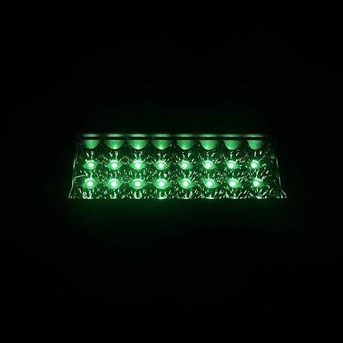 Miniatura 7 de Barra de luz LED verde todoterreno de 36 W, 7 pulgadas, luces antiniebla impermeables para furgoneta, camioneta, camión, ATV, UTV, SUV, camión,
