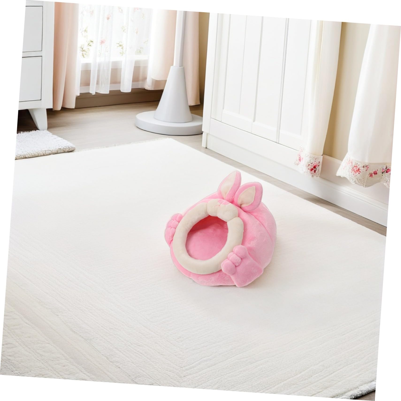 Toyvian Maison pour Hamster Abri Chaud et Confortable Lit pour Petits Animaux Nid Douillet pour Hamster Cachette Pratique pour Animaux de Compagnie