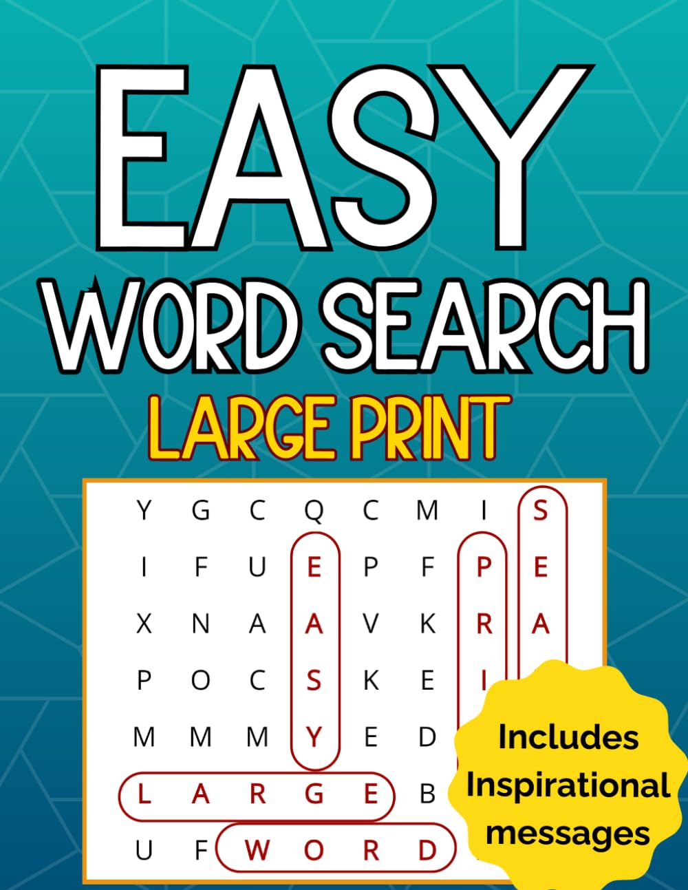 Easy Word Search For Dementia Patients: Relaxing Brain-Boosting Puzzles and Activities for Seniors and Elderly