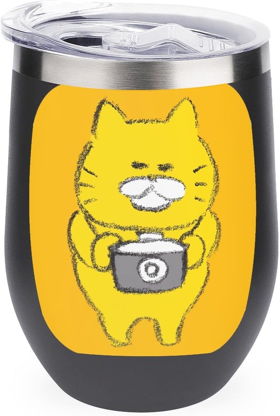 Amazon | ノラネコぐんだん 卵殻カップ U字型 魔法瓶 水筒 マグカップ