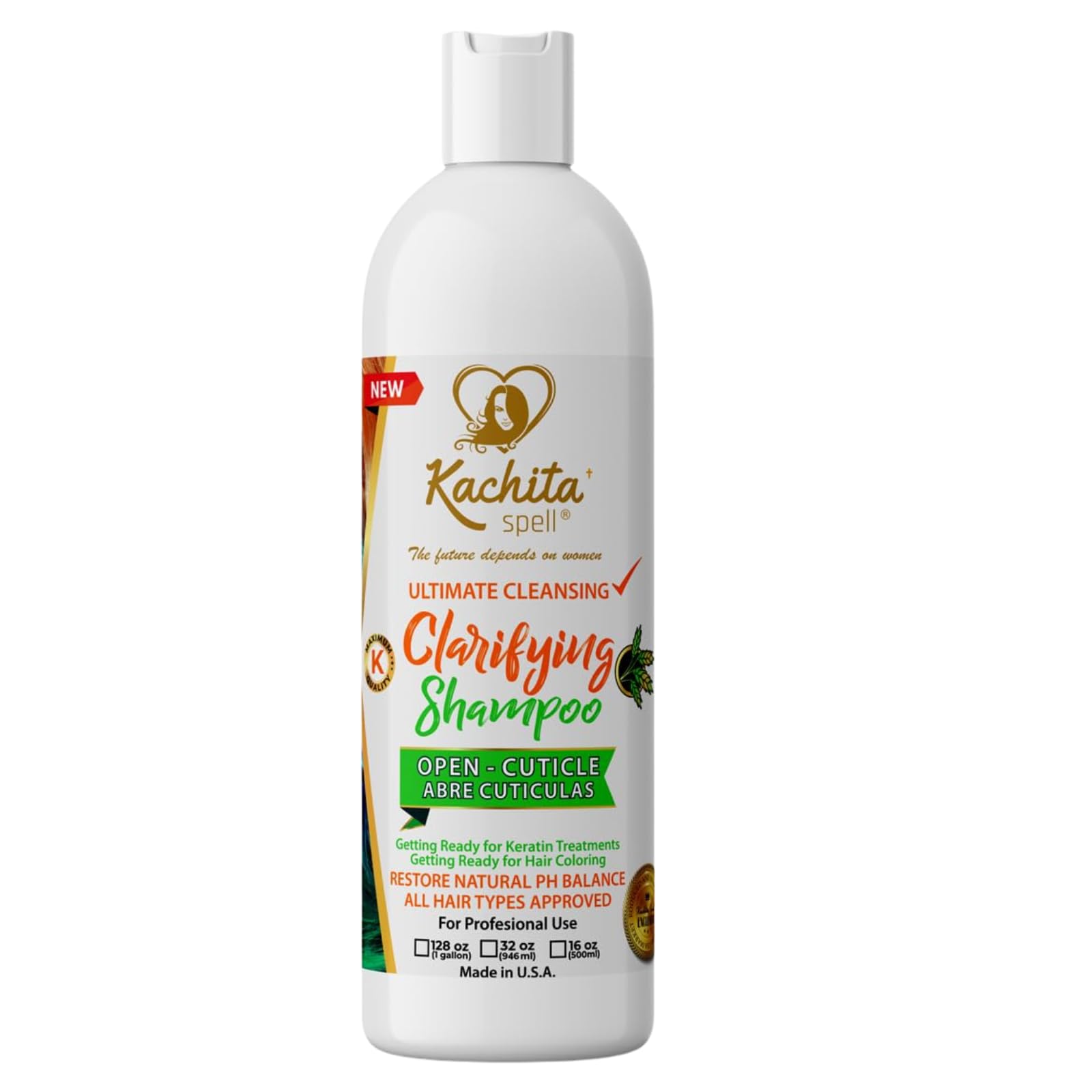 Clarifying Shampoo – Deep Cleansing Detox Shampoo, Removes Buildup, Sulfate Free