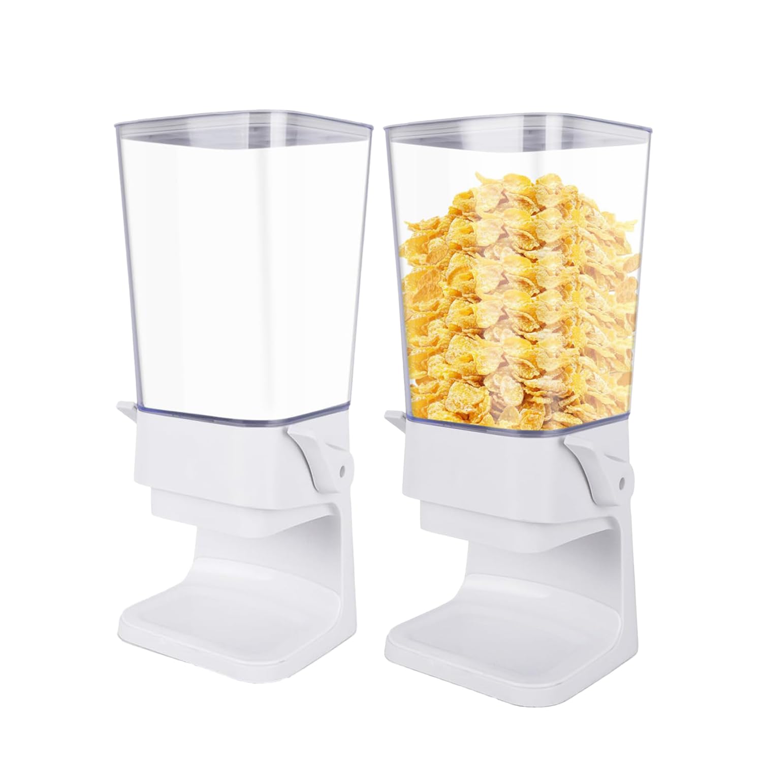 5.5L Large Cereal Container Storage Dispenser Countertop Dry Food Jar Rice