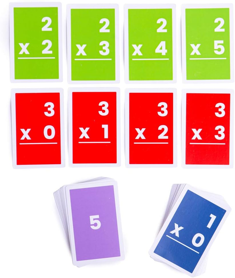 Bigjigs Toys Flashcards Multiplications 16 Toys & Games