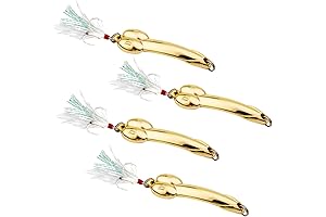 4 Pack Fishing Lures for Men and Women, Lure Set Saltwater Fishing