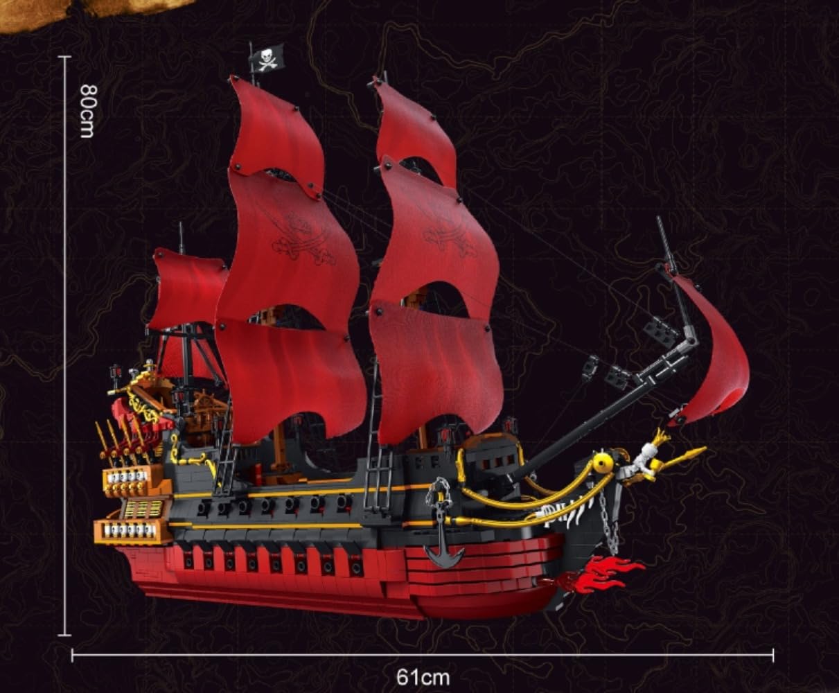 Amazon.co.jp: Farigrut パイレーツ・オブ・カリビアン 船レンガ 3694