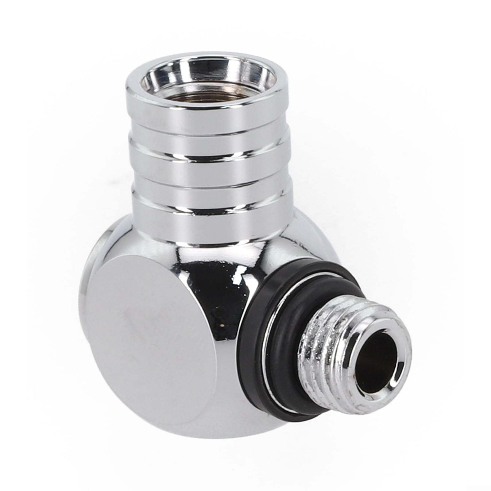 Scuba Diving Swivel Adapter mit für 360 Grad Drehung für 1. Stufe LP und für Ports, Messing Material für Schlauchbewegung (Adapter)