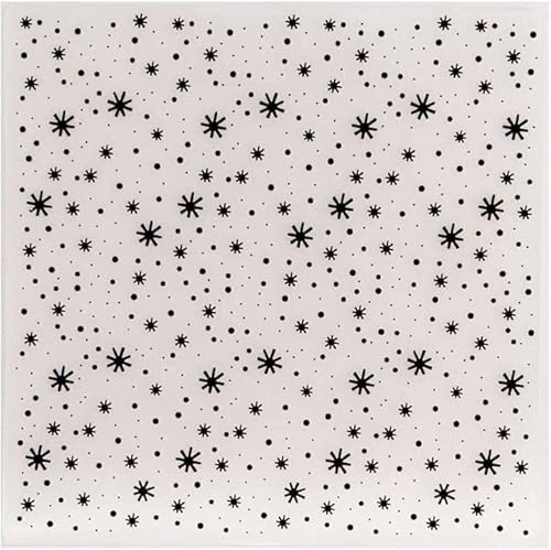 Aeromdale Copo de nieve Spot Embossing Folders Plantilla de plástico Dies Craft para hacer tarjetas DIY Scrapbooking Album Decoración Cover