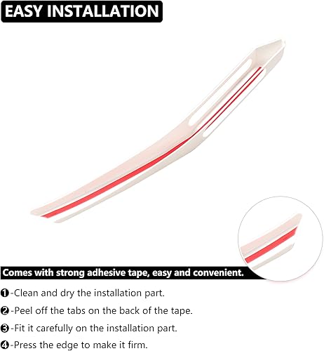 Miniatura 4 de Cubierta de mira de sendero para Ford Bronco 2 puertas 4 puertas 2021 2022 2023 2024 2025 accesorios cubierta de bisagra del capó del motor manija