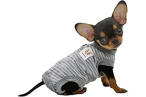 LOPHIPETS Girl Dog Shirts Recovery Suit Pajamas
