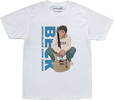 BECK Tシャツ Beck Mongolian Chop Squad , Beck Anime , Beck Shirt , Beck T Shirt