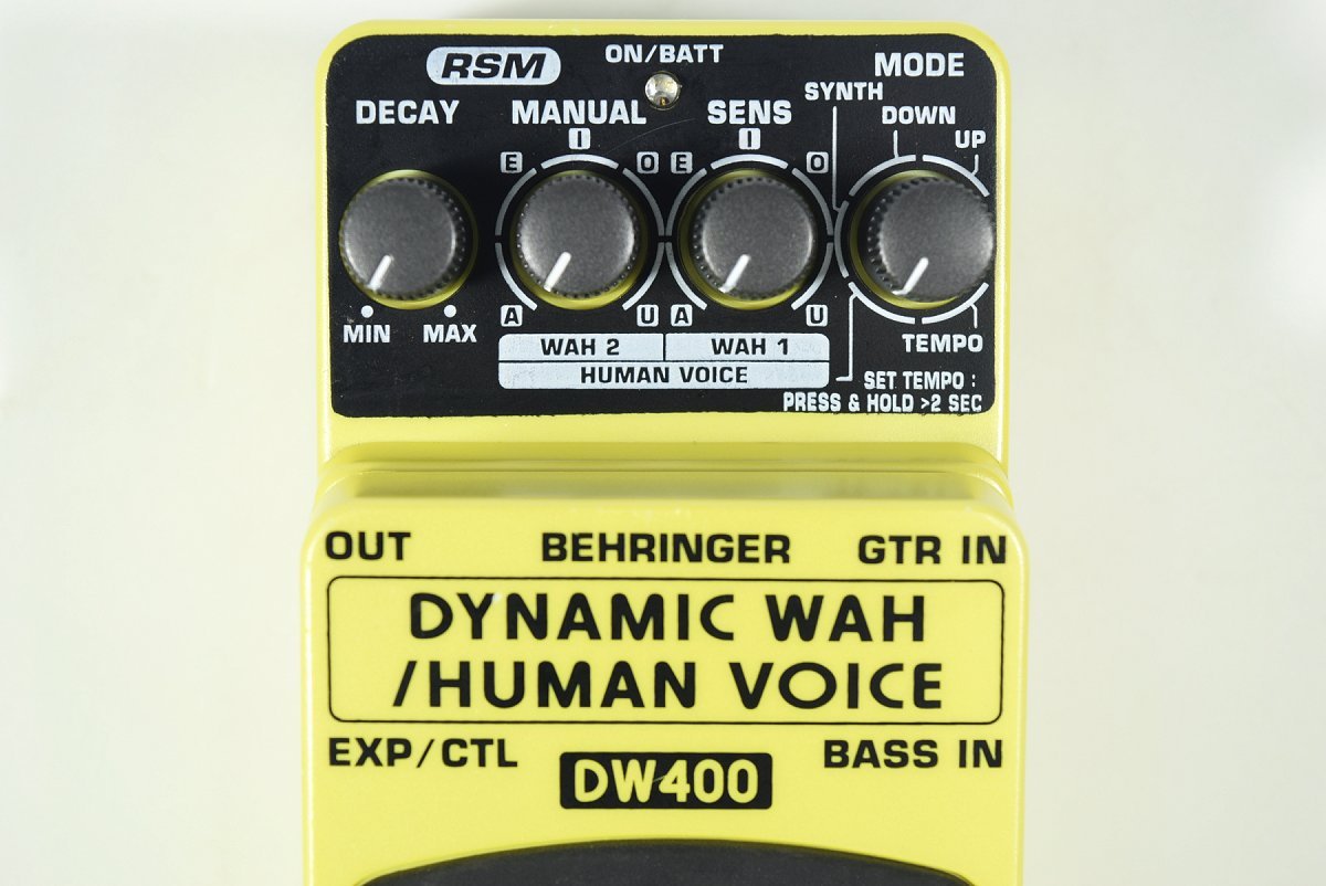Amazon.co.jp: BEHRINGER / Dynamic Wah＆Human Voice DW400