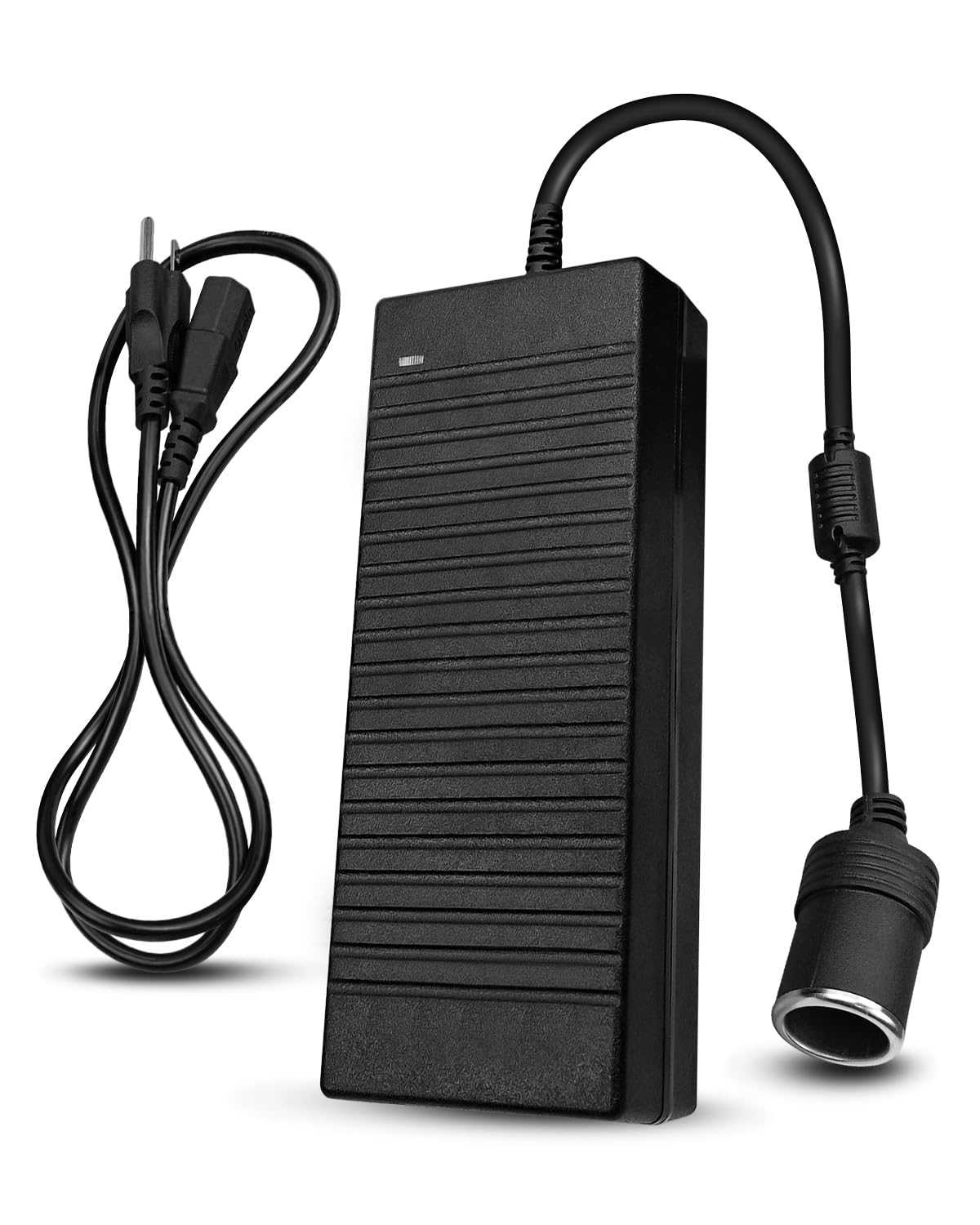 180W AC to DC Converter 110V-240V to 12V/15A Converter for Car Inflator Pump Refrigerator Vacuum Cleaner Fan, Cigarette Lighter Socket AC to DC Power