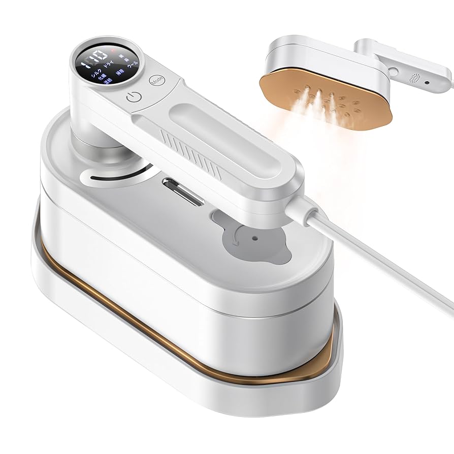 fuzzy スチームアイロン ベージュ 楽天市場】アイロン 35連冠【COUPONで2,980円】 スチーム