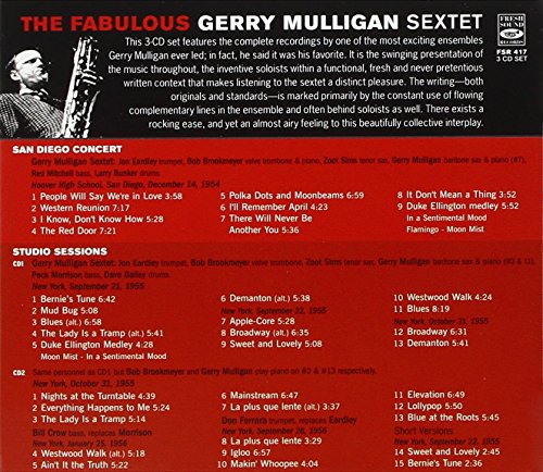 Fabulous Mulligan Sextet (3 CD)
