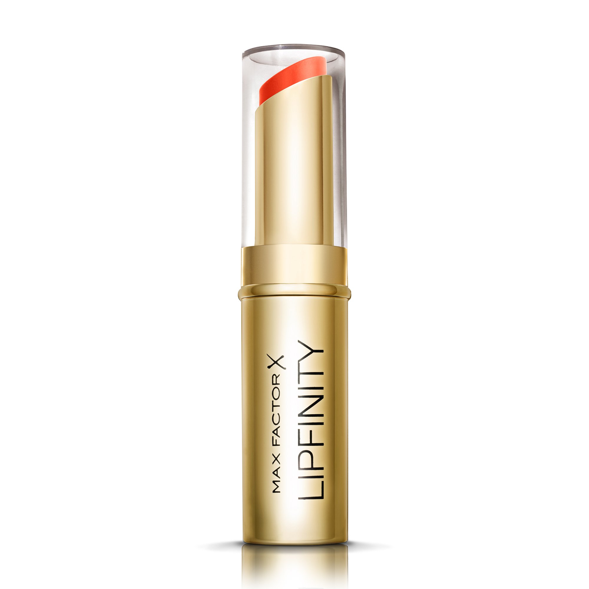 Max Factor Infinity Long Lasting Bullet Lipstick, 0.134 oz, 30 Forever Striking, Striking 30