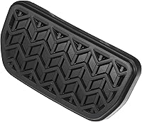 Motoforti Anti-Slip Rubber Clutch Brake Pedal Cover for Toyota RAV4 2001-2005 & More Models - OE 47121-52010 Black