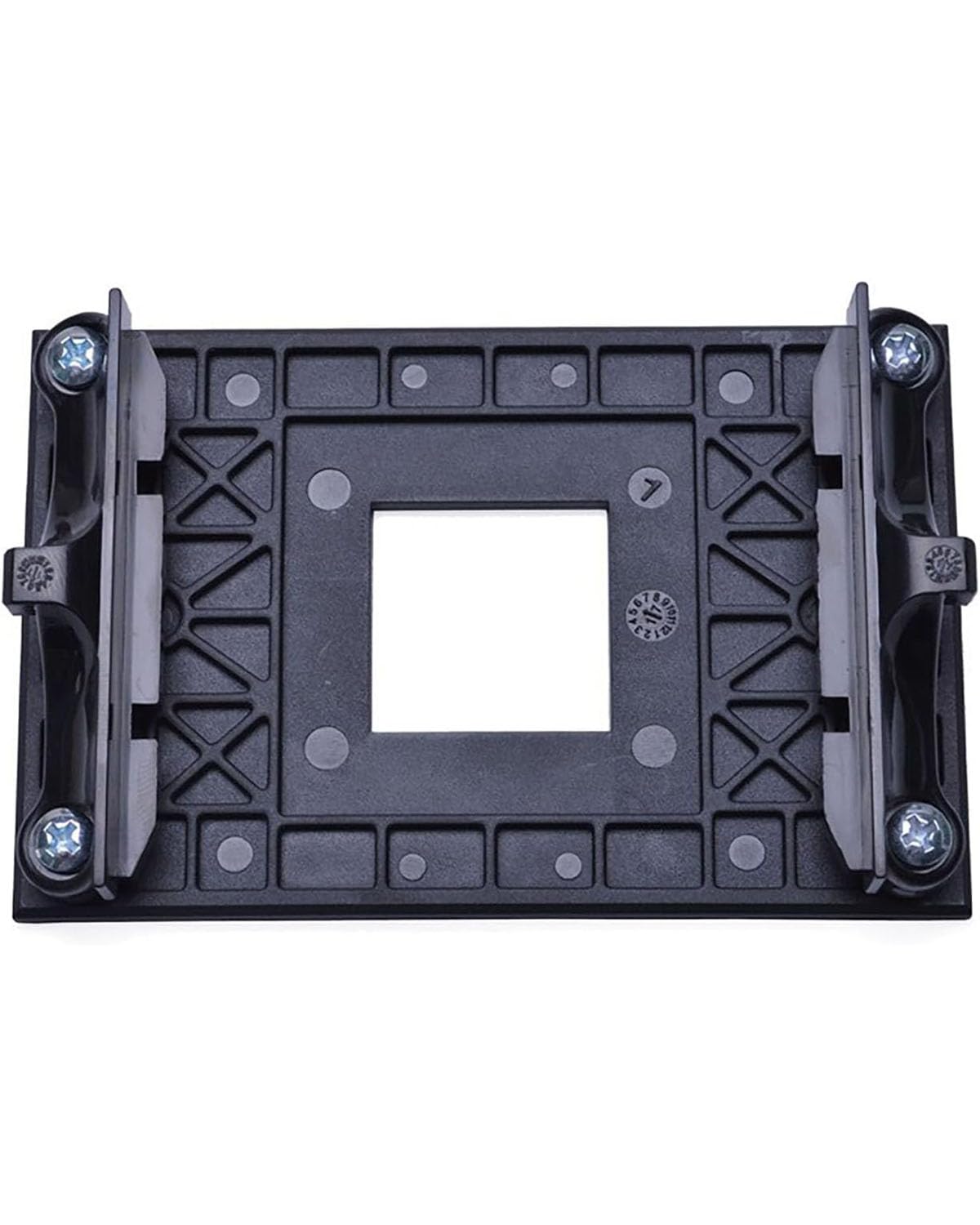 CPU Heatsink Bracket Stand Base for AM4, Black Support Bracket for AMD AM4 Motherboards, Sturdy and Durable Design, Easy Installation