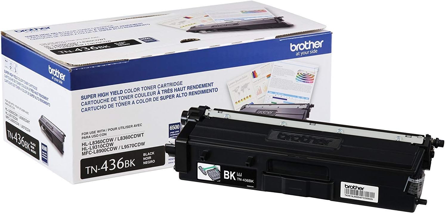 Amazon.com: Brother TN436BK Super High Yield Toner-Retail
