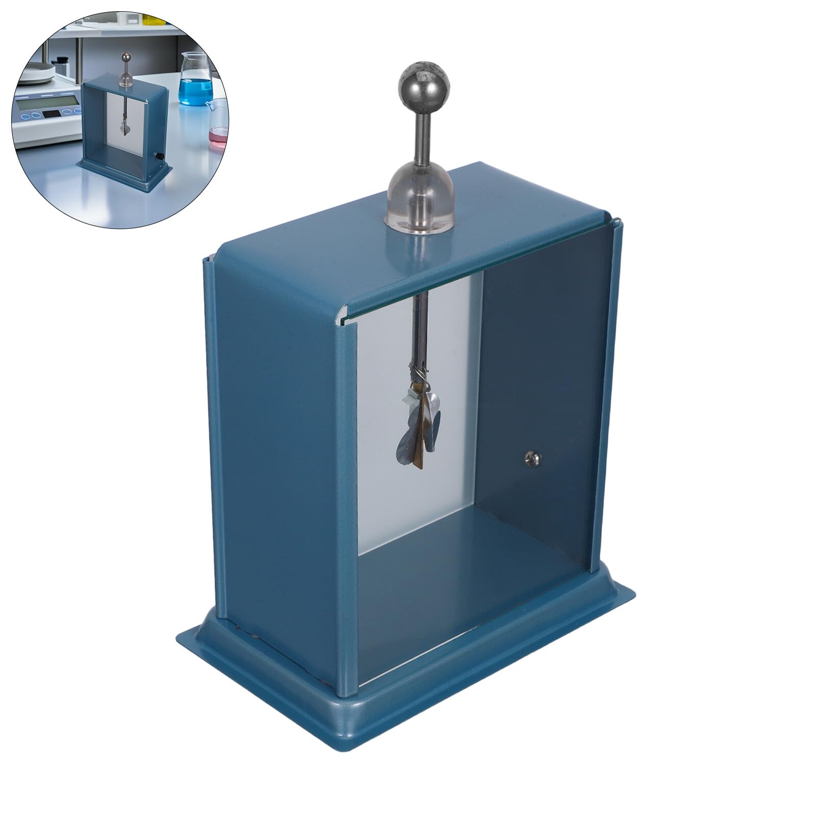 Tester di Elettricità Statica Lamina di Ferro Strumento Scientifico per Esperimenti di Fisica in Aula Attrezzatura Didattica per Scuole Medie e Superiori Set di Apprendimento