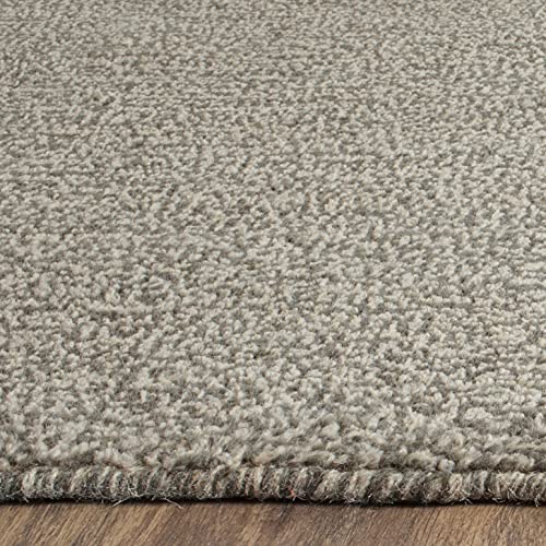 Tapete decorativo SAFAVIEH Himalaya 6x9 pies gris miniatura 4