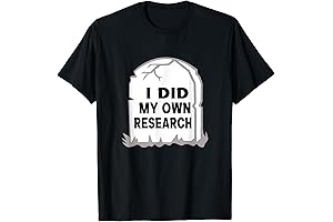 Halloween Gravestone T-Shirt - I Did My Own Research