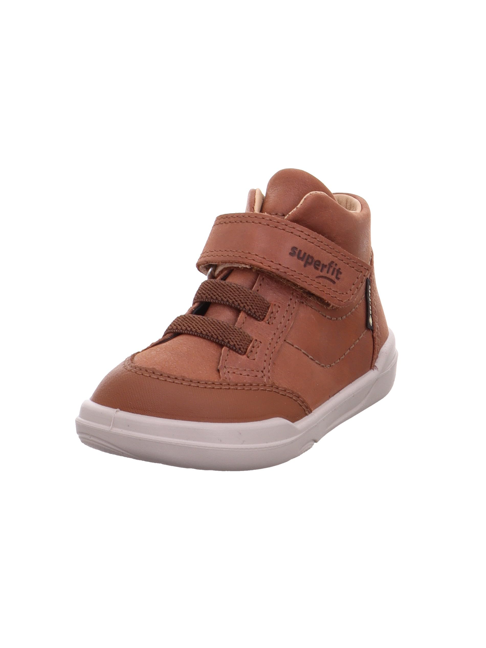 Superfit Boy's Superfree First Walker Shoe, Brown 3000, 4.5 UK Child