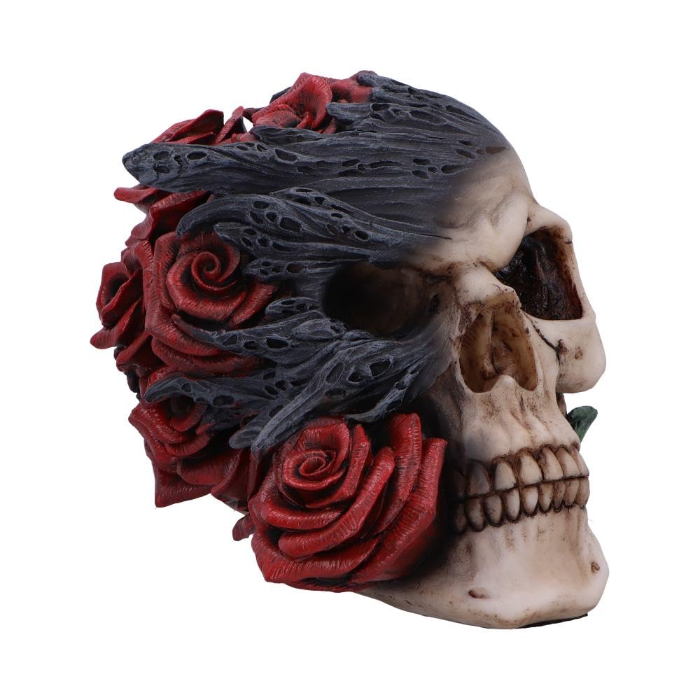 Nemesis Now Soul Rose Ornamental Skull - IN STOCK