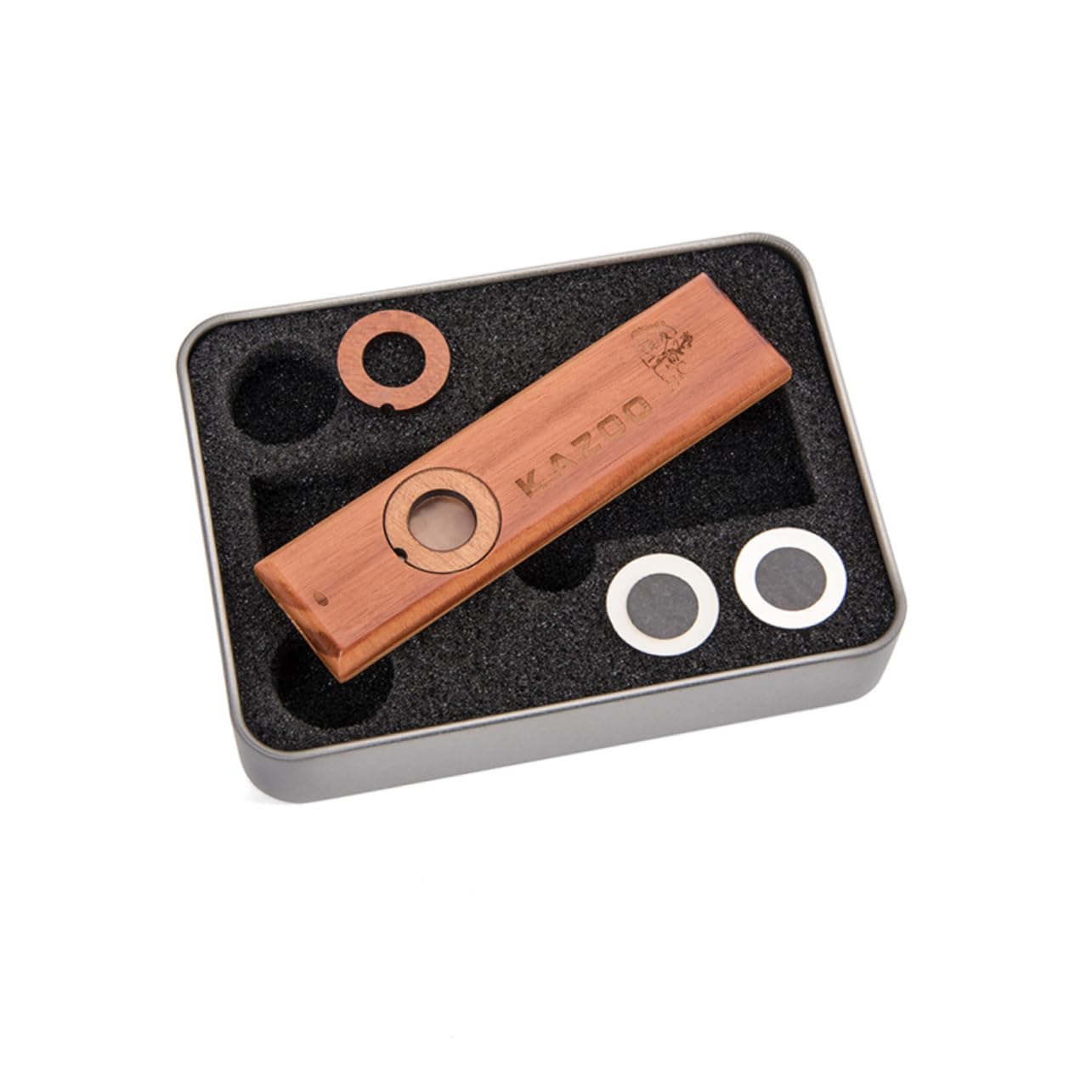 Toyvian 3 Pz Ragazzo Kazoo Legno Di Kazoo Strumenti Musicali Per Bambini Alla Rinfusa Metallici Di Legno Strumento Musicale Bambù Metallo Bambino