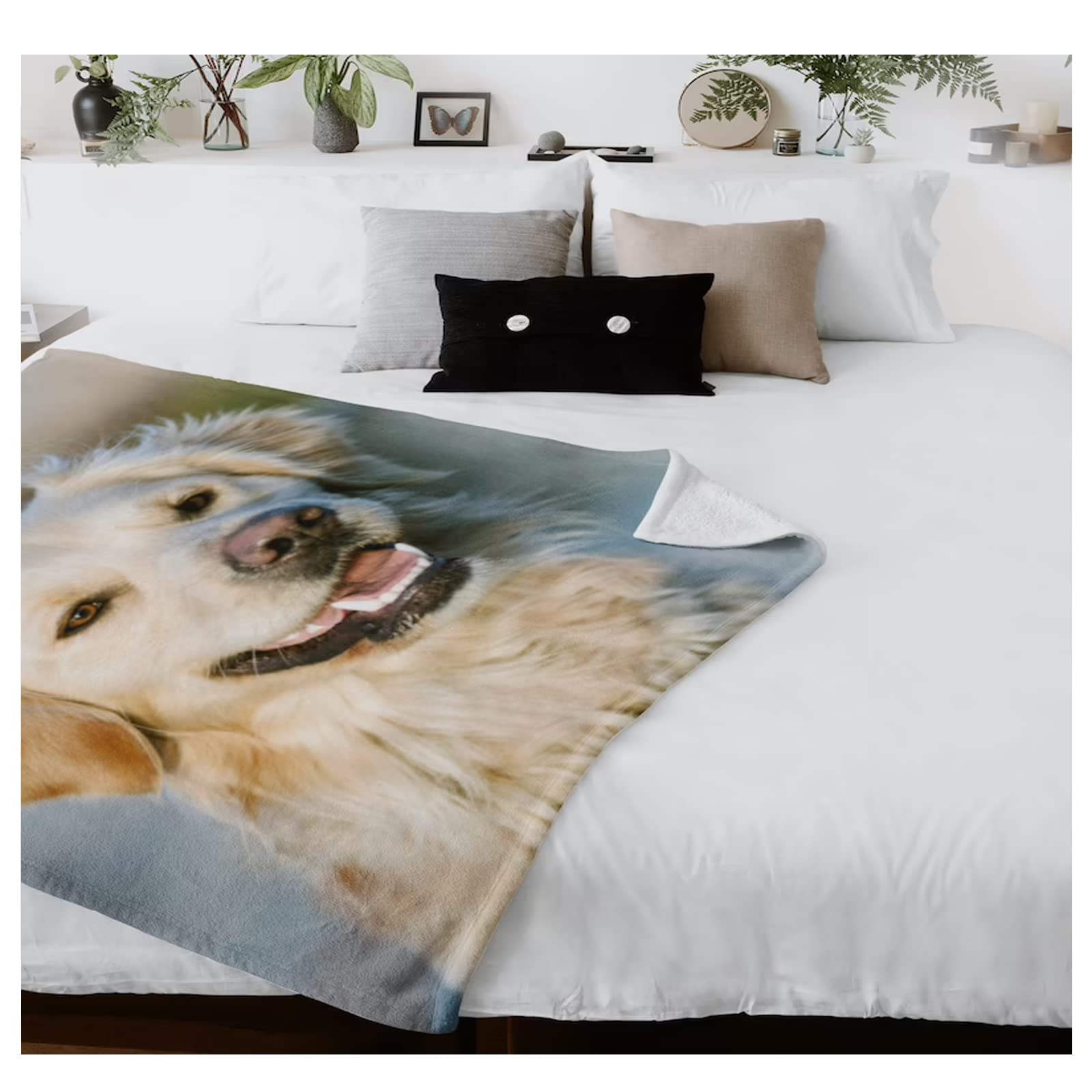 BOME Manta personalizable con fotos, manta personalizada con fotos, mantas personalizadas con fotos, mantas para adultos y niños, día de la madre, Navidad (150 x 220 cm)