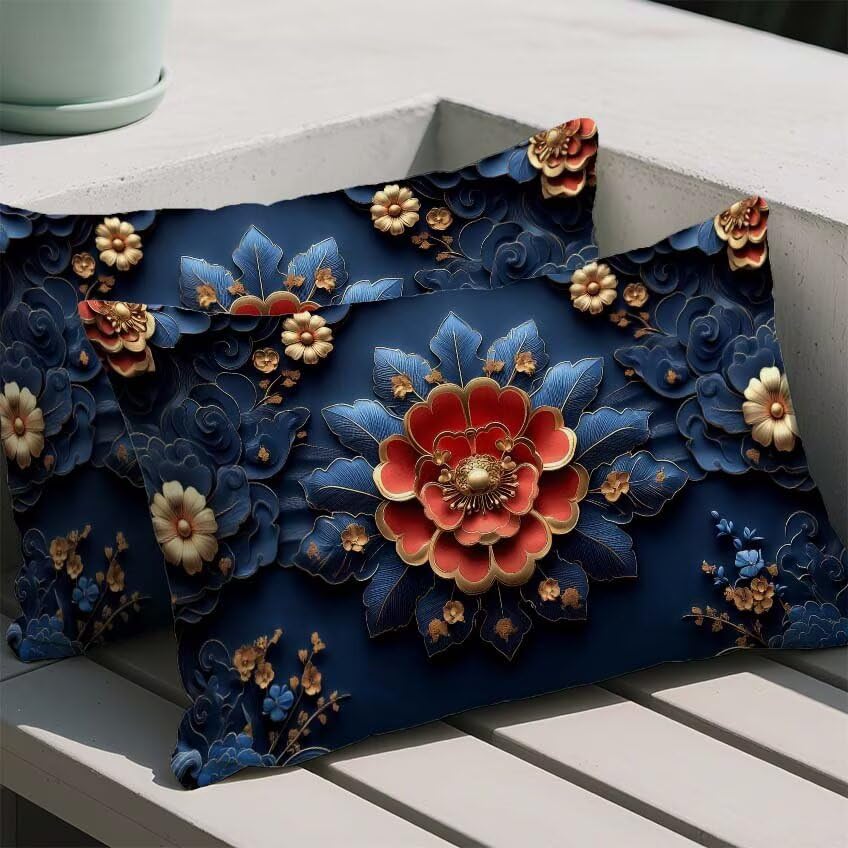 Housse de coussin 60x90cm étanche pour rénover et protéger un canapé extérieur