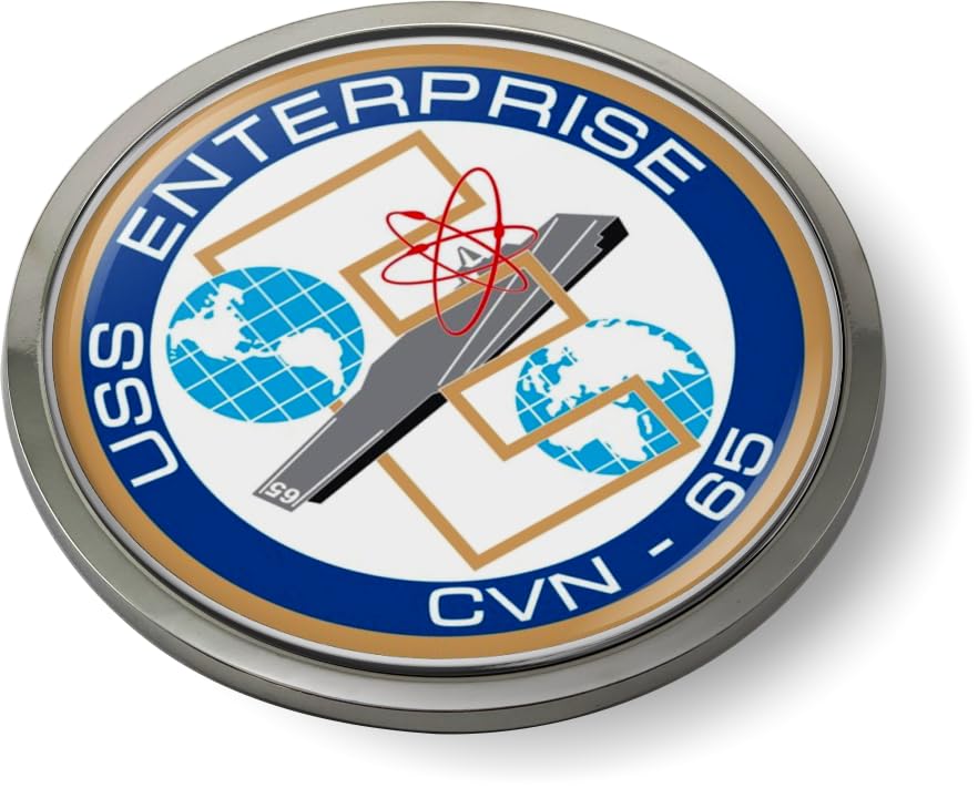 U.S. Navy - USS Enterprise (CVN-65) Aircraft Carrier Big E Emblem - Picture 4 of 27