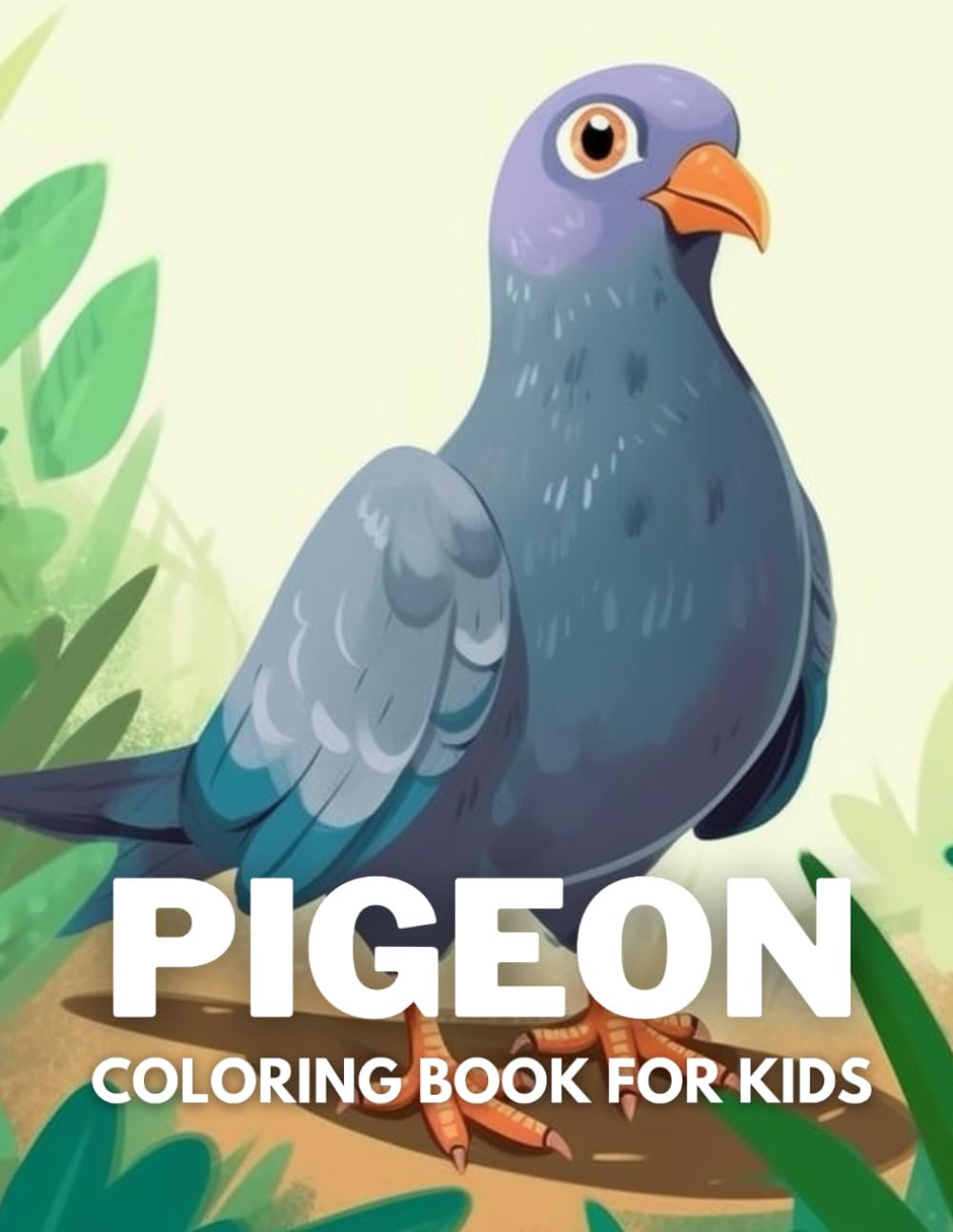 Pigeon Coloring Book For Kids: +40 Fun And Easy Drawings Of Cute Pigeon To Color For Kids, Boys And Girls Who Love Pigeon, Stressrelief Relaxing