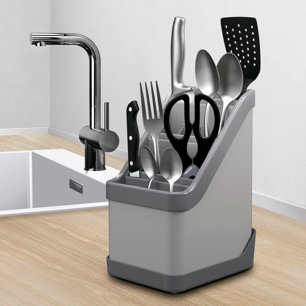 Metaltex 297533000 Keep-Tex Cutlery Collector, 22 x 18 x 12 cm, szary