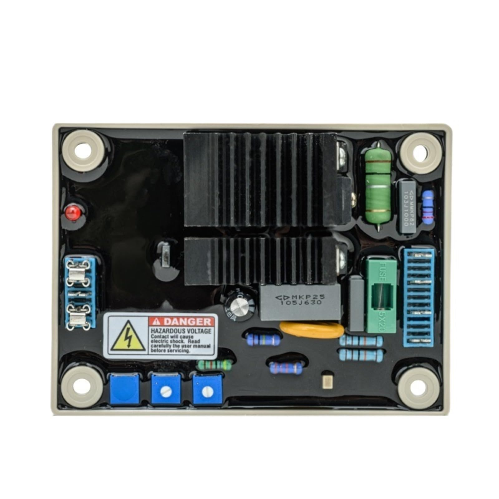 ZXAOMMBEA AVR KR620 Power Generator Stabilizer Control Unit Alternator Diesel Genset Parts Accessories