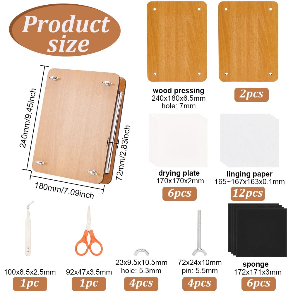 BENECREAT Flower Pressing Kit - Image 2