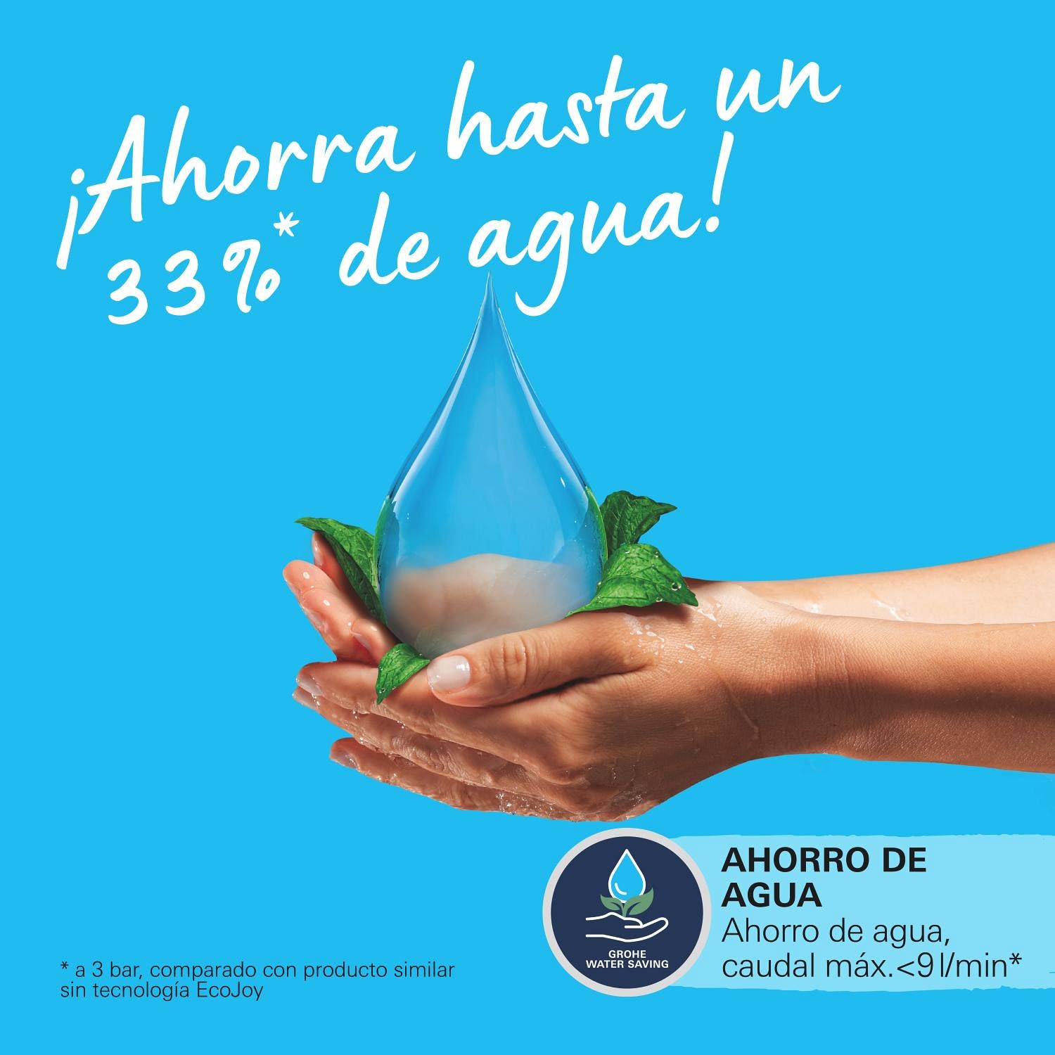 GROHE Vitalio Start 110 - Conjunto de ducha (Quickfix, ahorro de agua, sistema antical), cromo 27948001