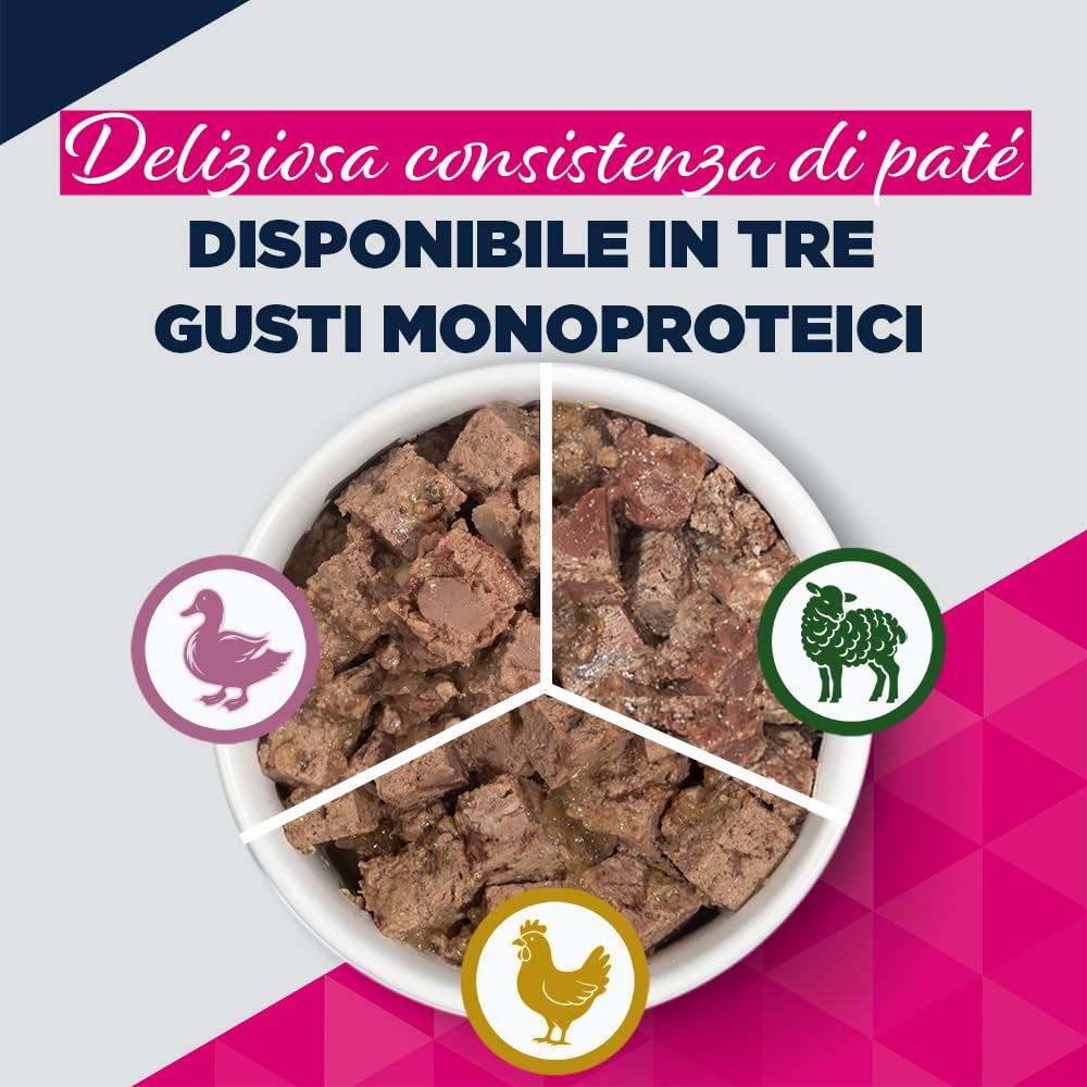 EUKANUBA Special Care cibo umido per cani adulti, Mono-Protein all’anatra 6 x 400 g