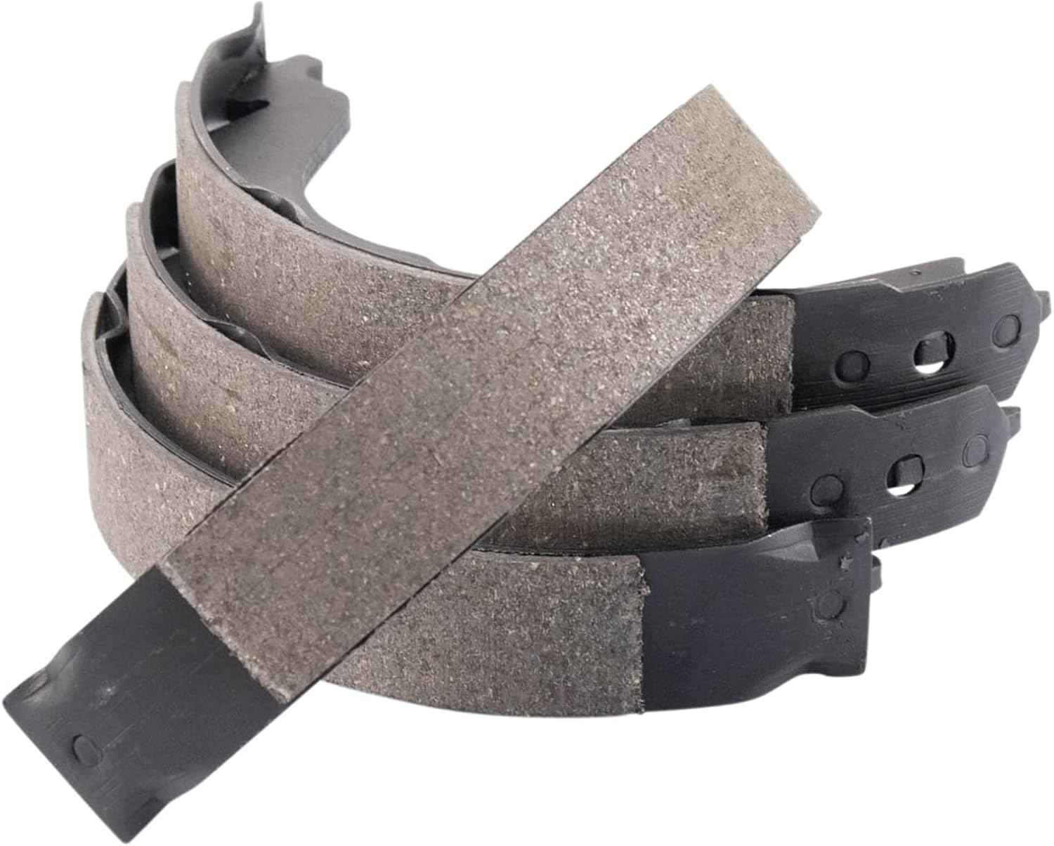 TRQ Rear Brake Pad and Rotor Set Ceramic Parking Brake Shoes Compatible with 2009-2013 Subaru Forester 2008-2014 Impreza 2010-2012 Legacy Outback