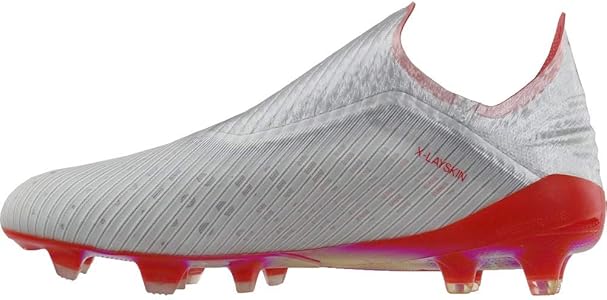PUSH レッド シルバー Amazon.com | adidas Men's X 19+ FG Soccer Cleats (11, Silver/Red-M