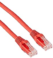 Vista 69 de C2G Cable de conexión cruzada Cat6, cable de remiendo Cat6 sin blindaje y sin engancho, cable Ethernet cruzado rojo, cable Ethernet UTP sin engancho