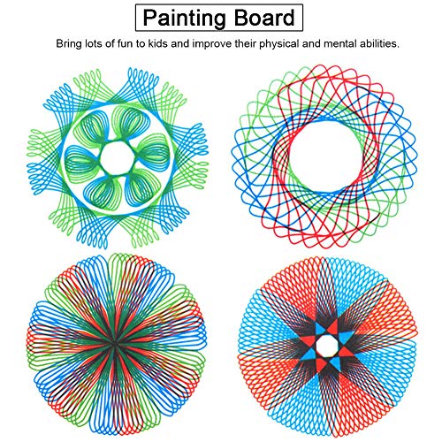 Kit de desenho infantil, brinquedos de desenho intelectual, quadro de pintura, desenhador, modelo, f