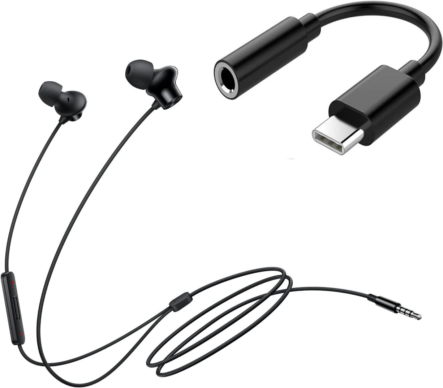 Wired Earphones for Nokia X71, Xiaomi Redmi K30, Nokia 6.2, OPP-O Reno Ace, Sam-Sung Galaxy A71, One-Plus 6T, OPP-O R17 Pro, Xiaomi Mi A2, OPP-O Find X, Hua-wei P20 Pro Hands-Free(TY-11)
