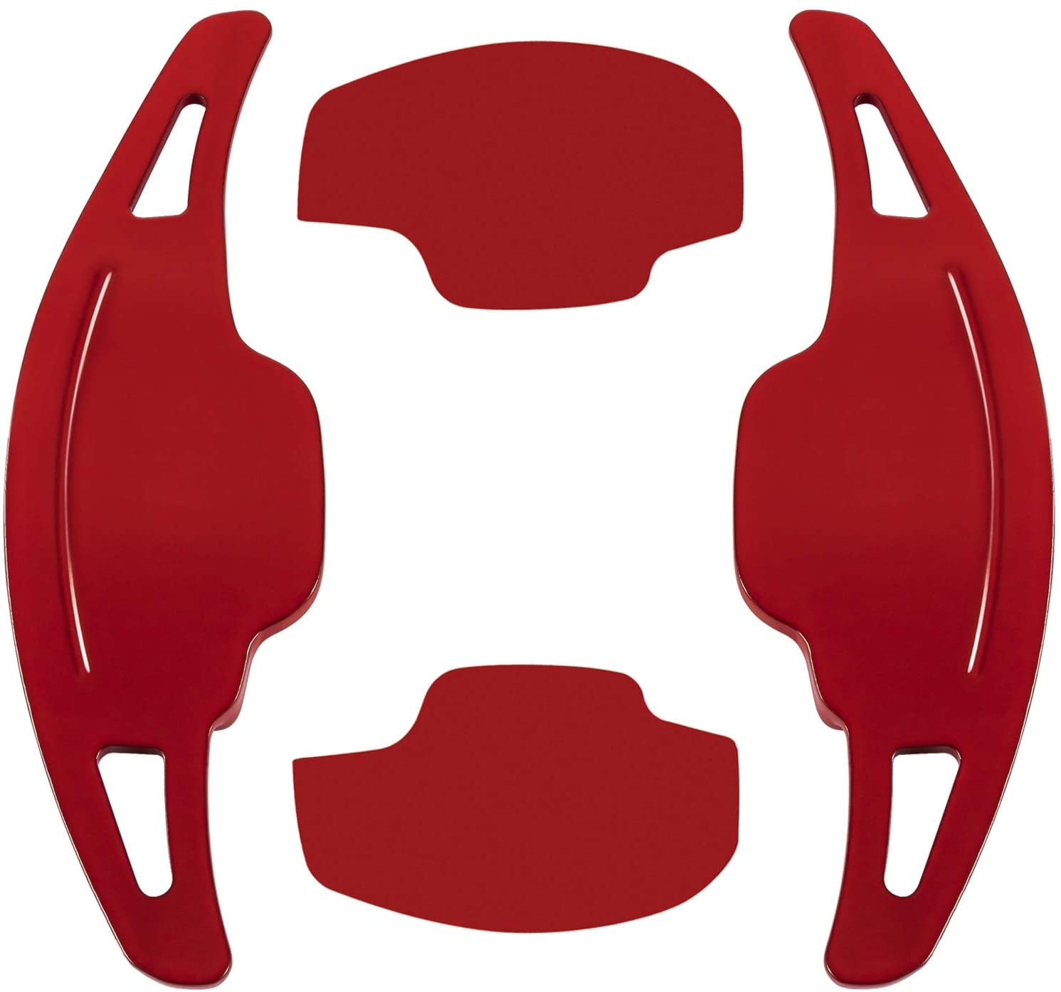 Extension de palette de direction en aluminium pour Chevrolet Camaro 2012 2013 2014 2015 Rouge
