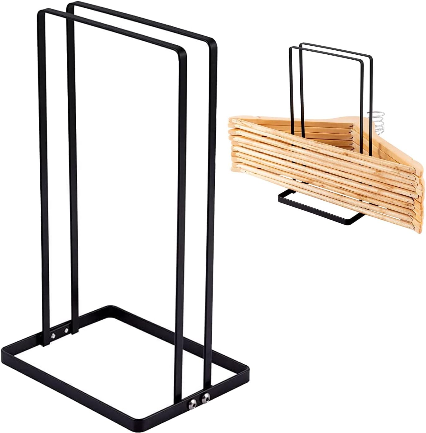 Arabest Portable Hanger Organizer Rack, Hanger Storage Hanger, Velvet